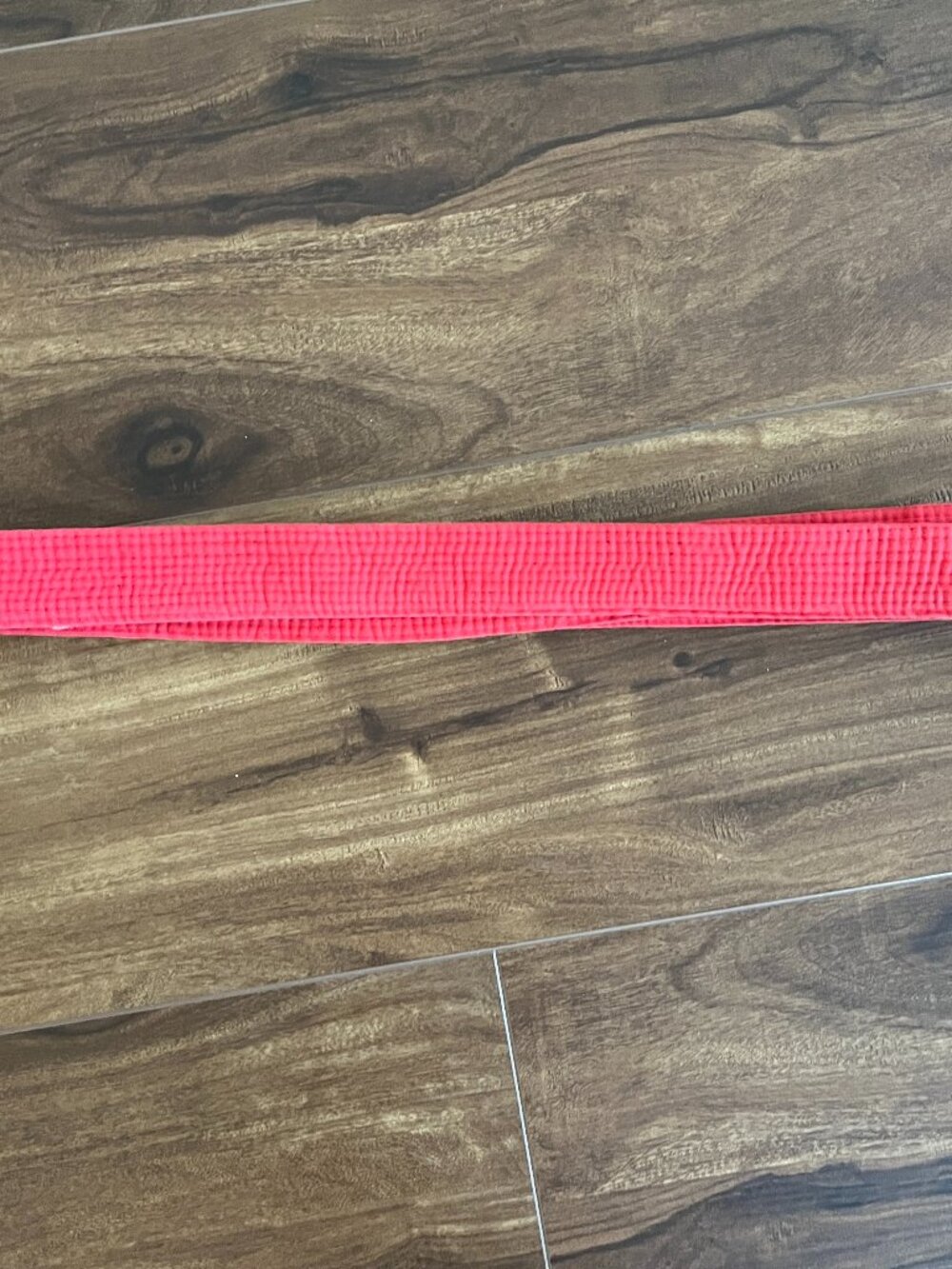 Vintage Red Taekwondo Belt TKD Karate Martial Arts Rank Belt
